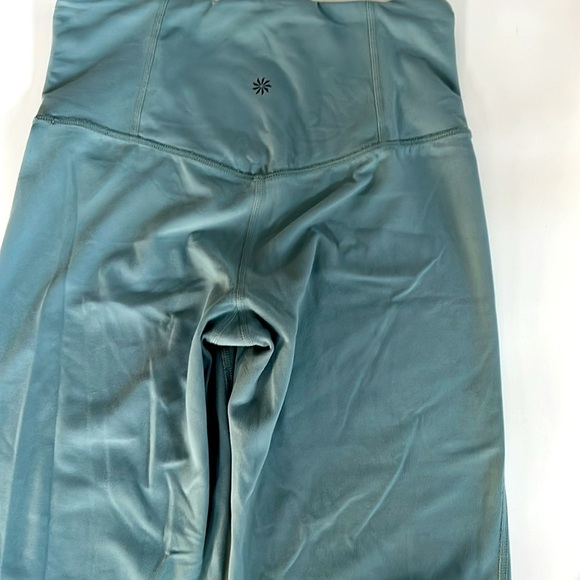 Athleta ELATION HIGH RISE FLARE PANT size small in Light Green - Picture 9 of 12